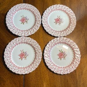 4 Johnson Brothers 6 1/4” B&B, Desert Plates